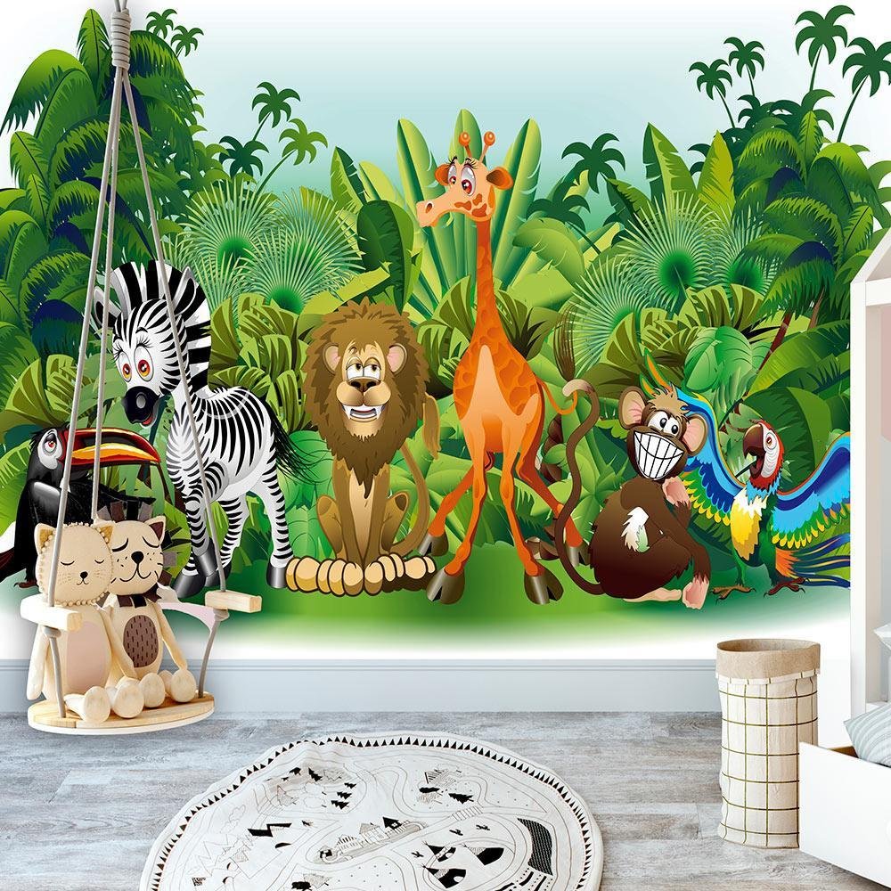 Kids Jungle Mural